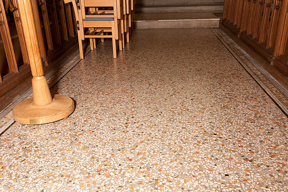 chancel pavement mosaic floor (May 2019)