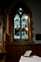 Soldier's window to south side of altar (Nov 2017)