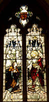 Soldier's window to south side of altar (Nov 2017)